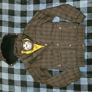 Helly Hansen. Premium full-zip and button coat. Like-new. Women's size XS